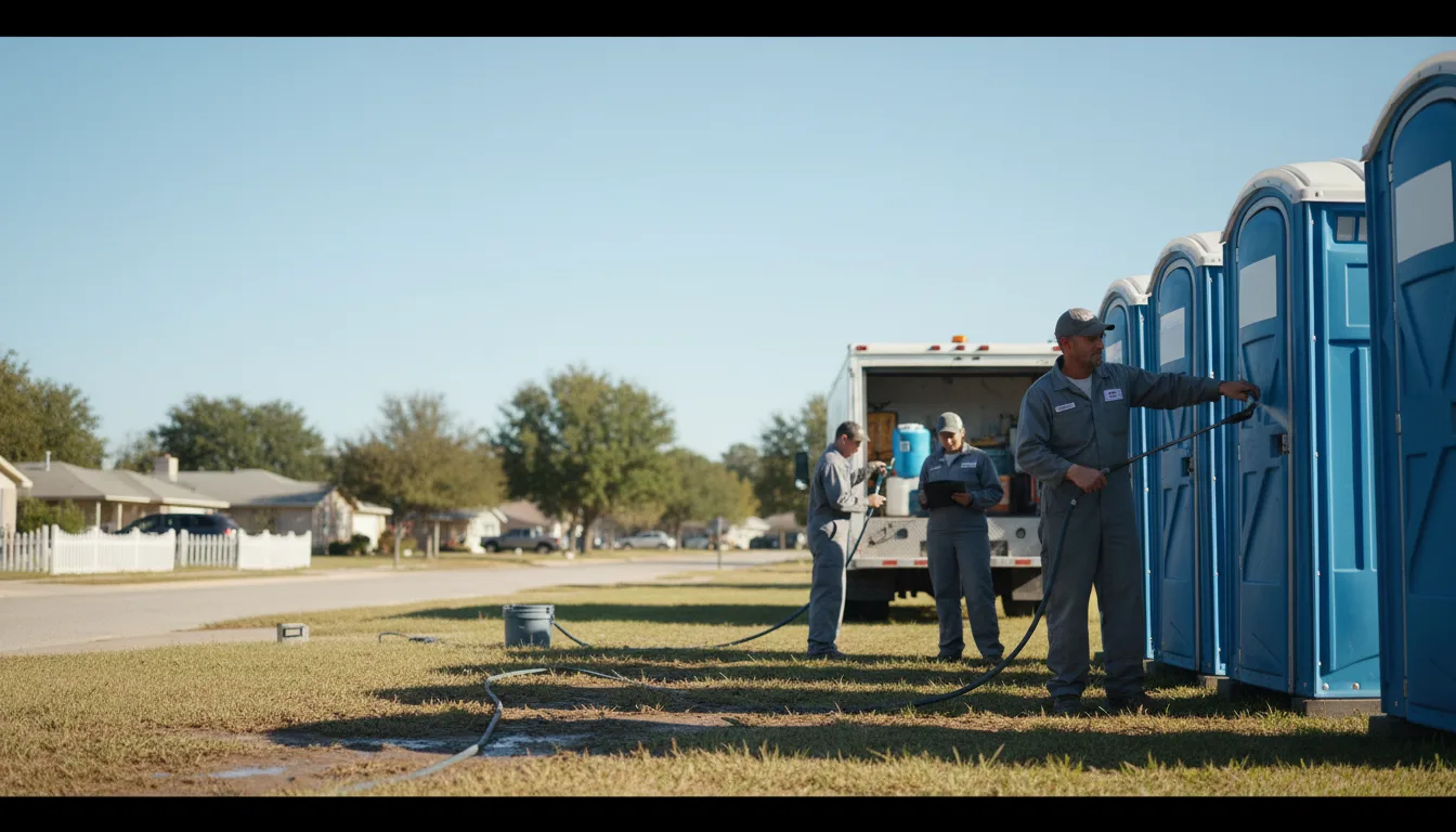 Long-Term Portable Toilet Rental in Howard, SD near me